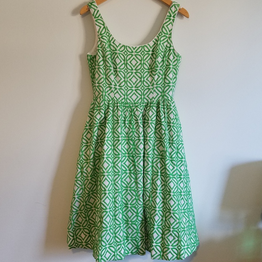 Donna Morgan fit and flare embroidered dress, 6